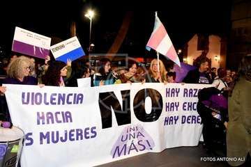 Telde se suma a la manifestación por la Igualdad (Foto Antonio Alí y TA)